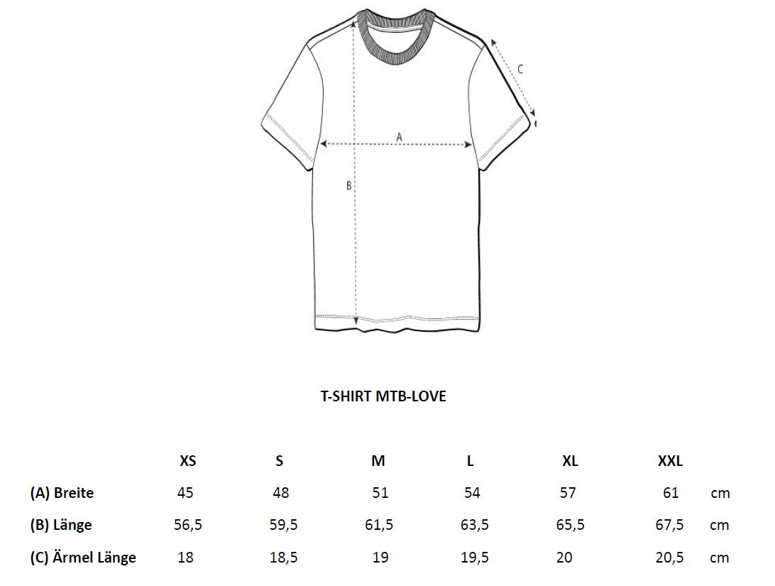 T-SHIRT MTB-LOVE | white