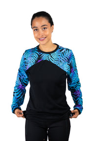 FiiN Women´s Bikewear_LS Mountainbike Jersey Women_Long Sleeve Jersey_Mountainbike Trikot für Damen_Outdoorshirt_Fahrradtrikot Damen_Radsporttrikot Frauen_Fahrradshirt