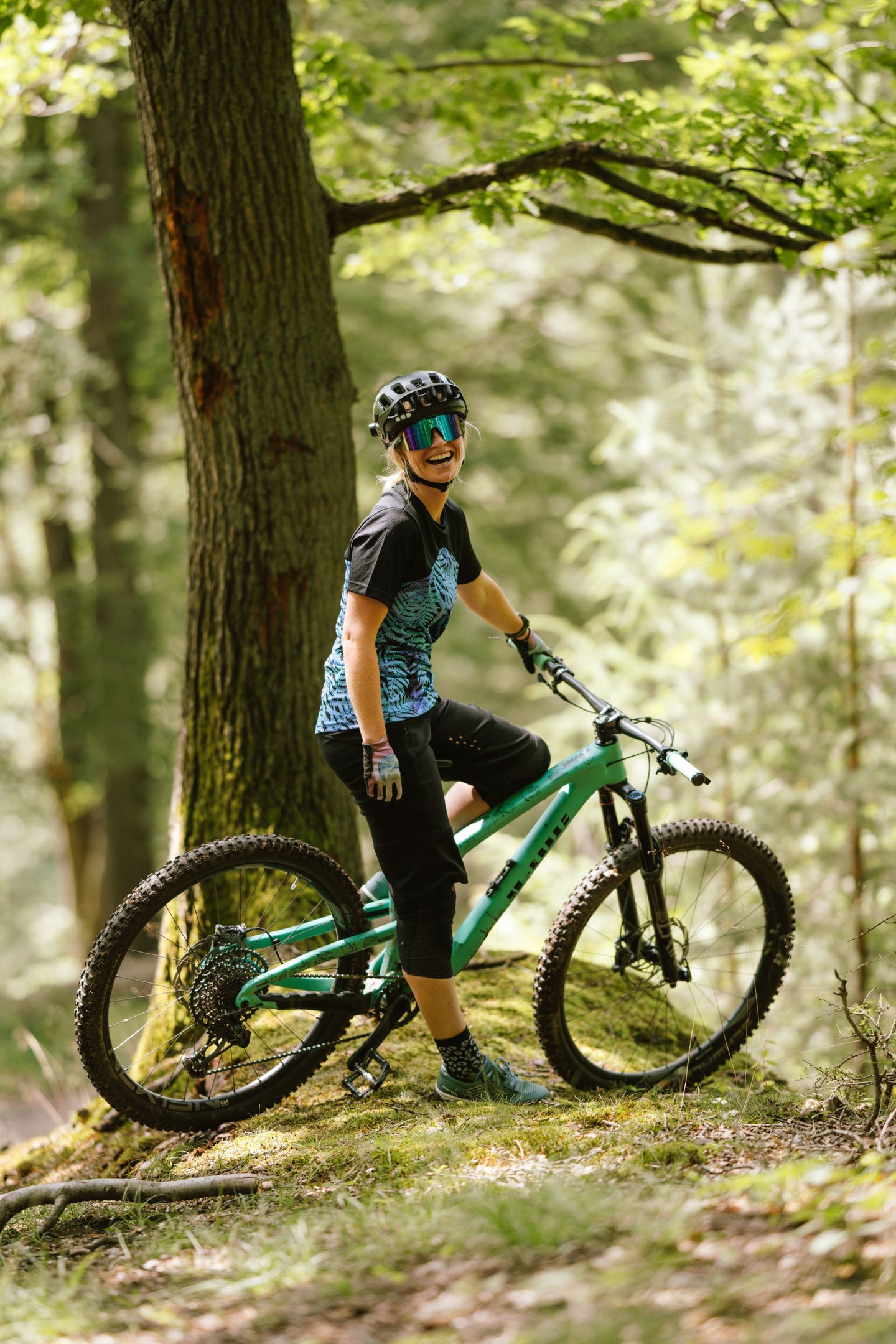 2ND LIFE - SS MOUNTAINBIKE JERSEY | coral blue